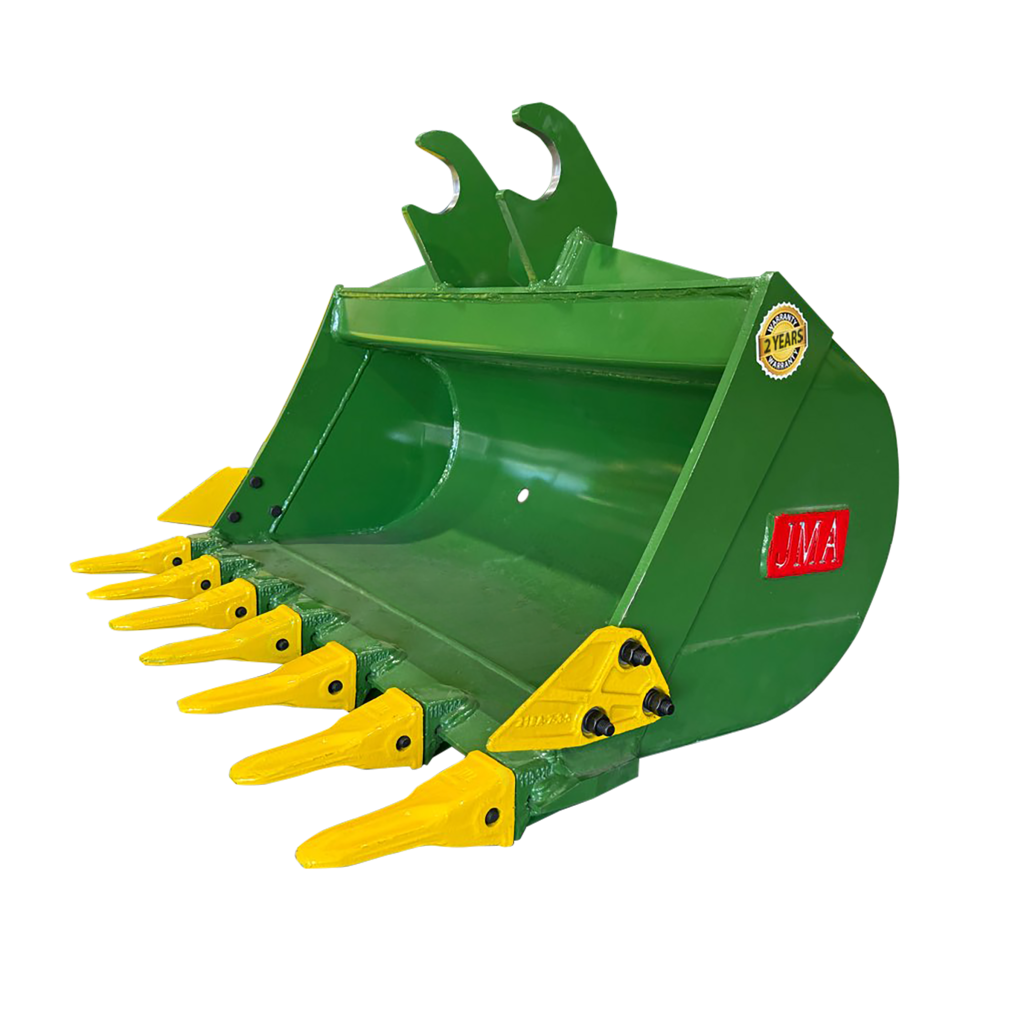 36″ Digging Bucket John Deere Wedge Lock Coupler Style for 2.6 – 3.7 Tons