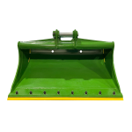 48″ Ditching Bucket for 3 – 4.5 Tons Mini Excavators. 40mm Pins