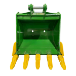 30″ Heavy Duty Digging Bucket for 4.5 – 6.5 Tons Mini Excavators. 45mm Pins