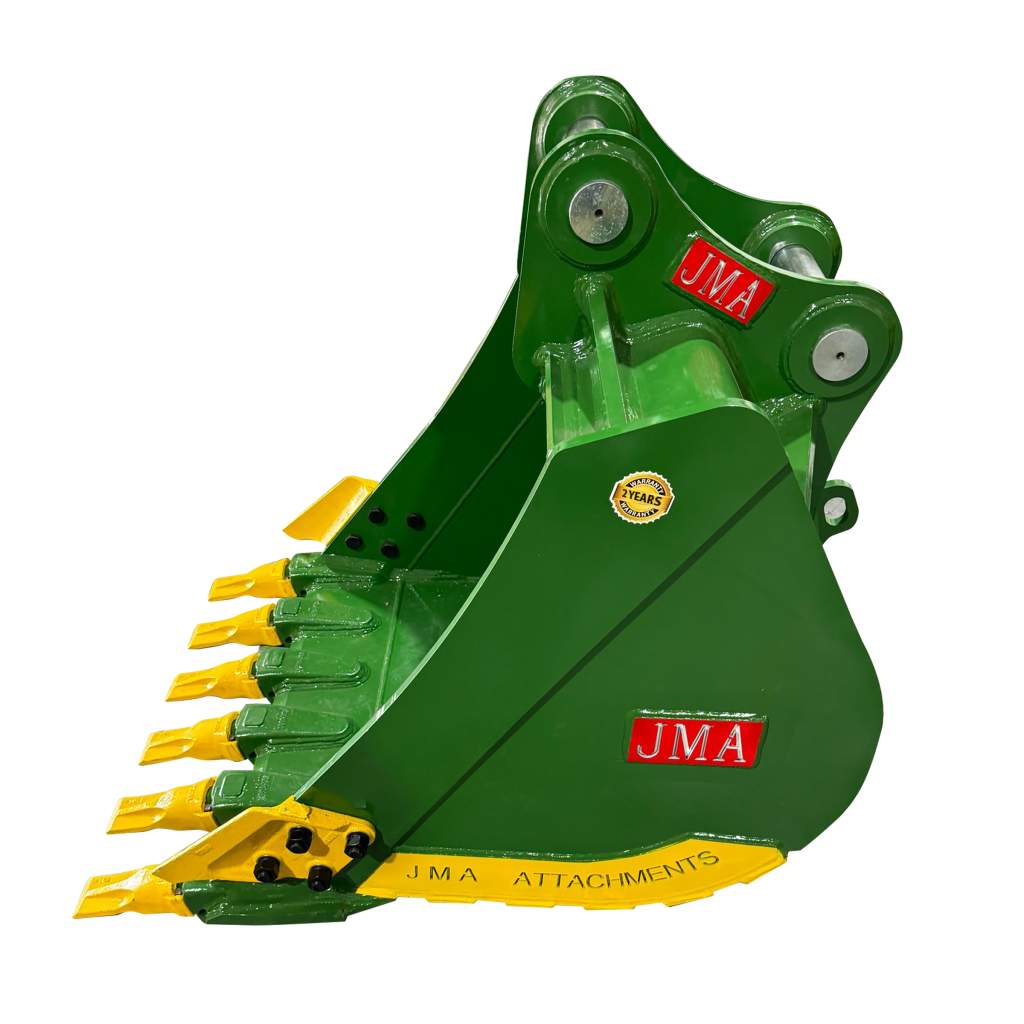 36″ Heavy Duty Digging Bucket for  8 – 13 Tons Excavators. 60mm Pins