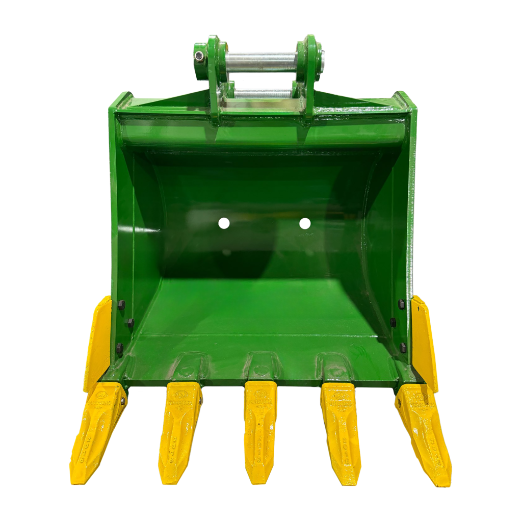 36″ Heavy Duty Digging Bucket for 4.5 – 6.5 Tons Mini Excavators. 45mm Pins