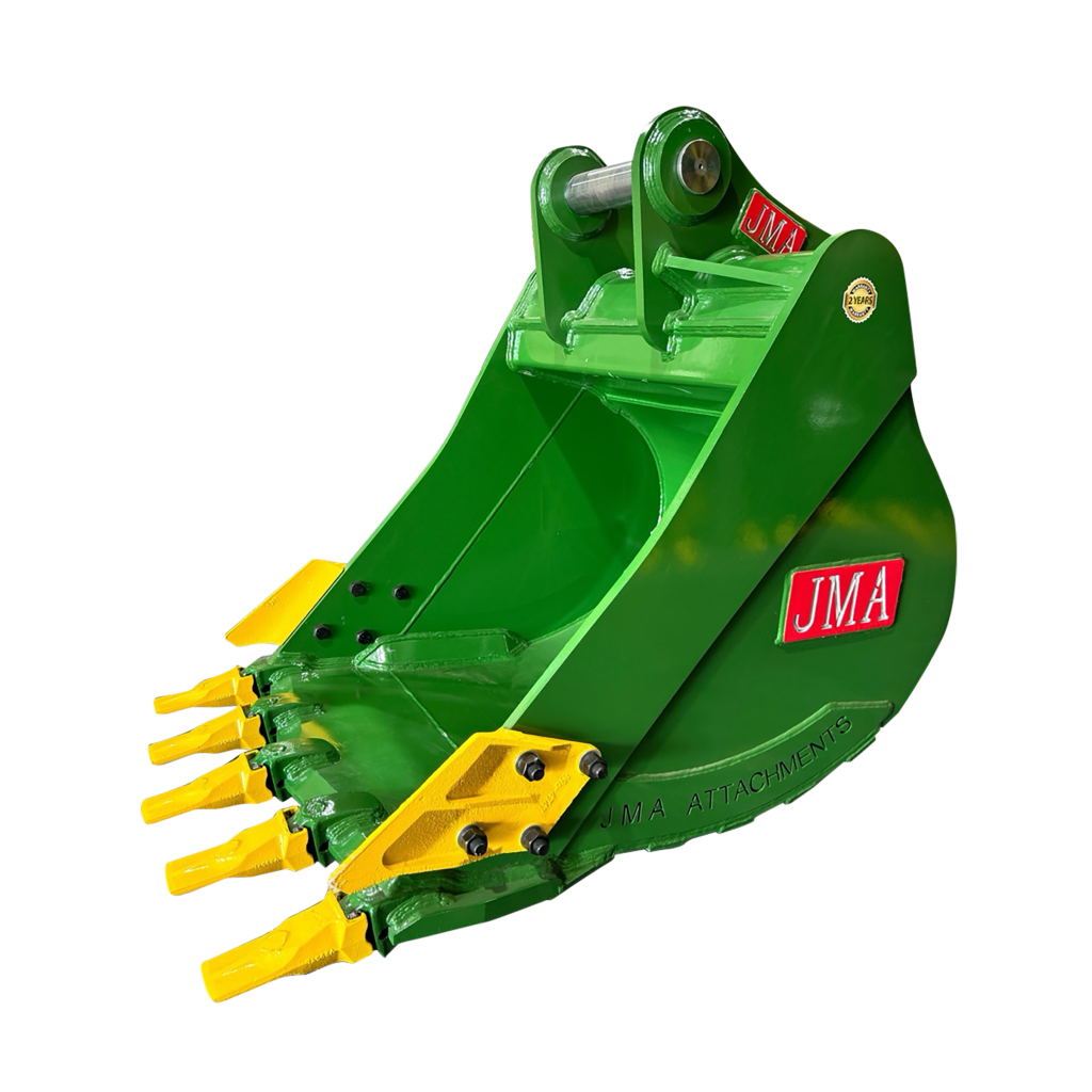 42″ Heavy Duty Digging Bucket for 16 – 25 Tons Excavators. 80mm Pins