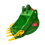 42″ Heavy Duty Digging Bucket for 16 – 25 Tons Excavators. 80mm Pins