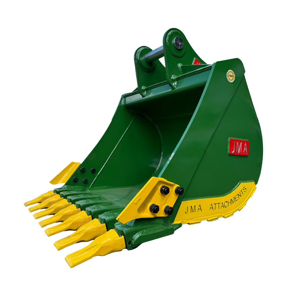 42″ Heavy Duty Digging Bucket for 10 – 15 Tons Excavators. 60mm Pins