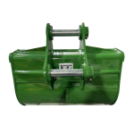 48″ Heavy Duty Digging Bucket for 10 – 15 Tons Excavators. 65mm Pins