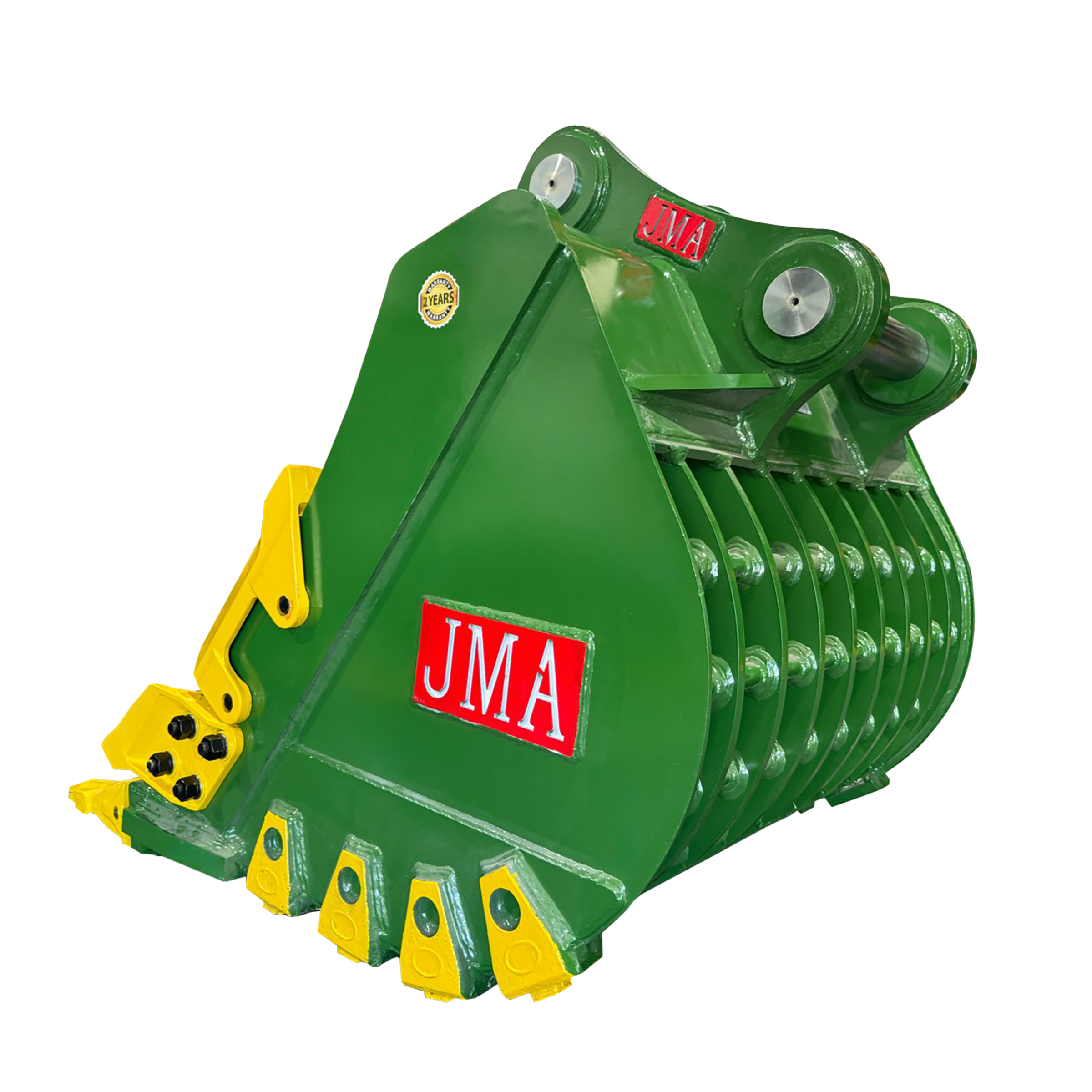 42″ Severe Duty Skeleton Bucket with Teeth for 16 – 25 Tons Excavators. 80mm Pins