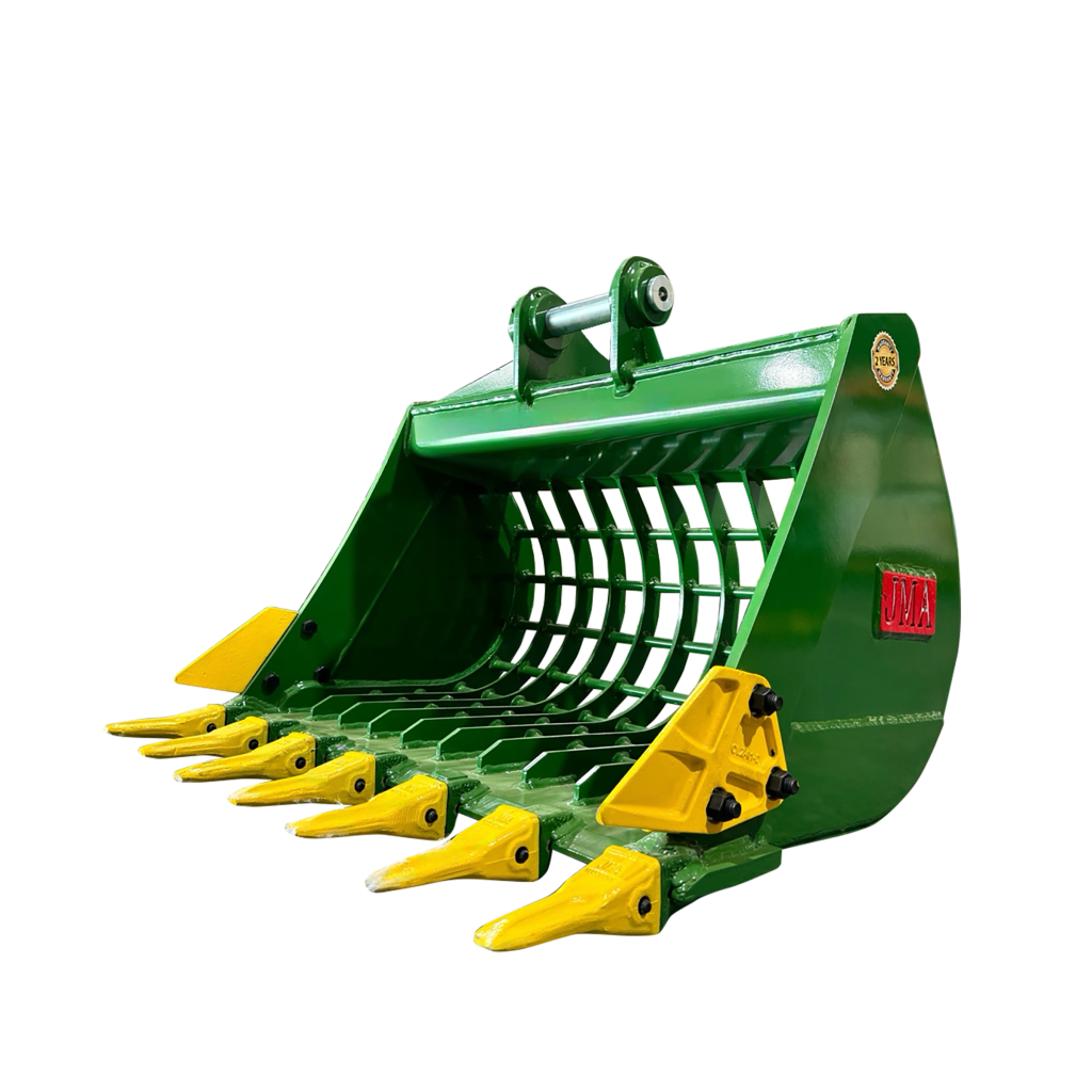 30″ Skeleton Bucket with Teeth for 5 – 6.5 Tons Mini Excavators. 45mm Pins