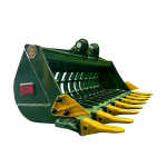 42″ Skeleton Bucket with Teeth For 3 – 4.5 Tons Mini Excavators. 40mm Pin