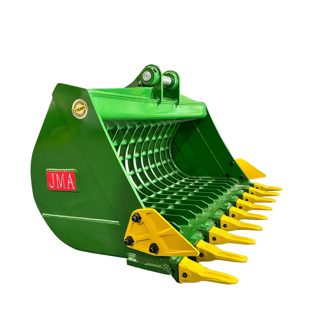 48″ Skeleton Bucket with Teeth for 5 – 6.5 Tons Mini Excavators. 45mm Pins