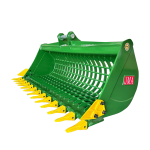 60″ Skeleton Bucket with Teeth for 5 – 6.5 Tons Mini Excavators. 45mm Pins