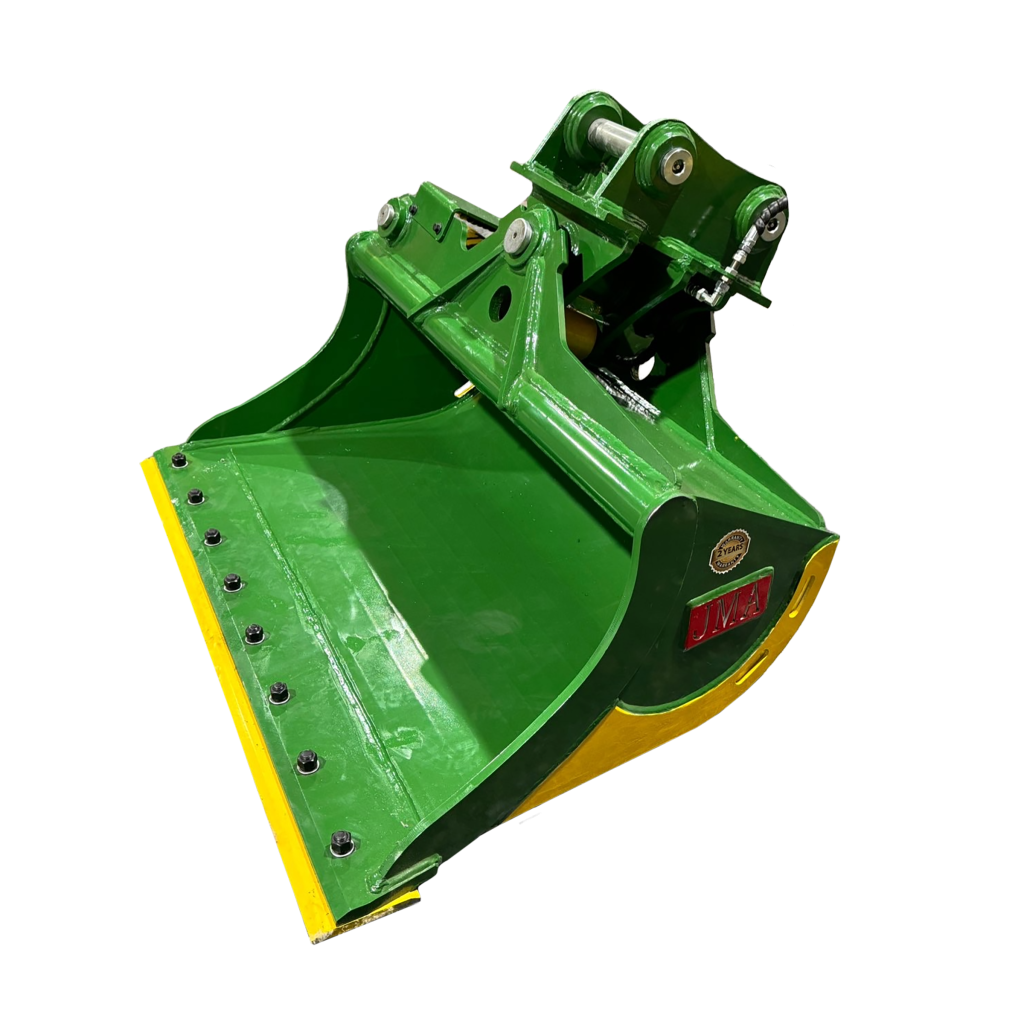 48″ Tilt Bucket for 8 – 13 Tons Excavators. 50mm Pins
