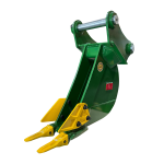 6″ Trenching Bucket for Backhoe Loaders. 50mm | 45mm Pins