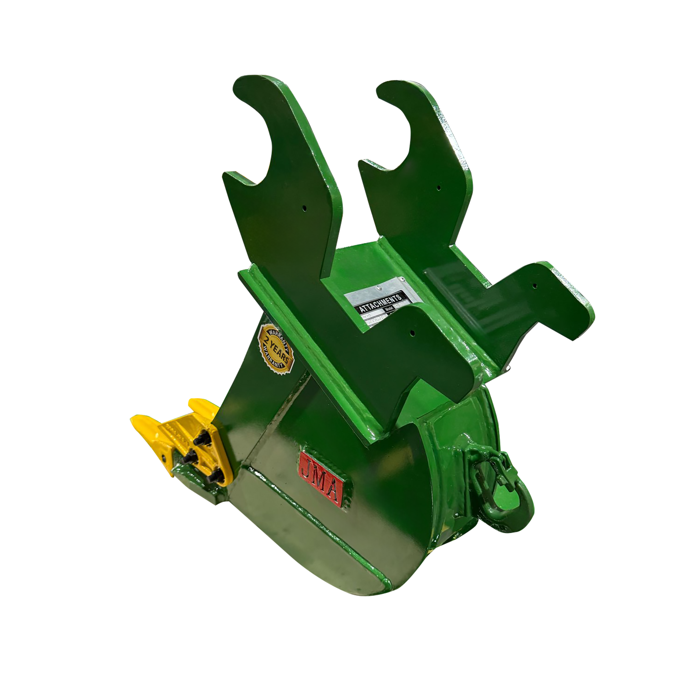 6″ Trenching Bucket John Deere Wedge Lock Coupler Style for 2.6 – 3.7 Tons
