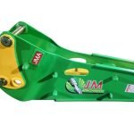 800 Joules Hydraulic Hammer For Backhoe Loaders. 50mm | 45mm Pins