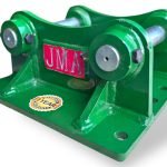 Bolt-On Head Plate for 5 to 6.5 tons Wheel & Plate Compactors | 45 mm pins