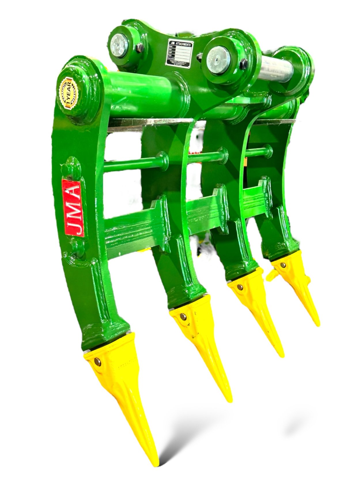 40″ Root Rake for 10 – 15 Tons Excavators. 65mm Pins