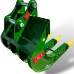 48″ Bucket Rake for 18 – 26 Tons Excavators. 80mm Pins