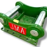 Bolt-On Head Plate for 15 to 18 tons Wheel & Plate Compactors | 70 mm pins