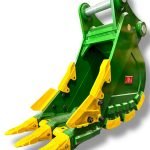 24″ Severe Duty Digging Bucket for 23 – 36 Tons Excavators. 90mm Pins