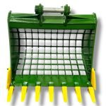 36″ Skeleton Bucket with Teeth for 7 – 10 Tons Excavators. 50mm Pins