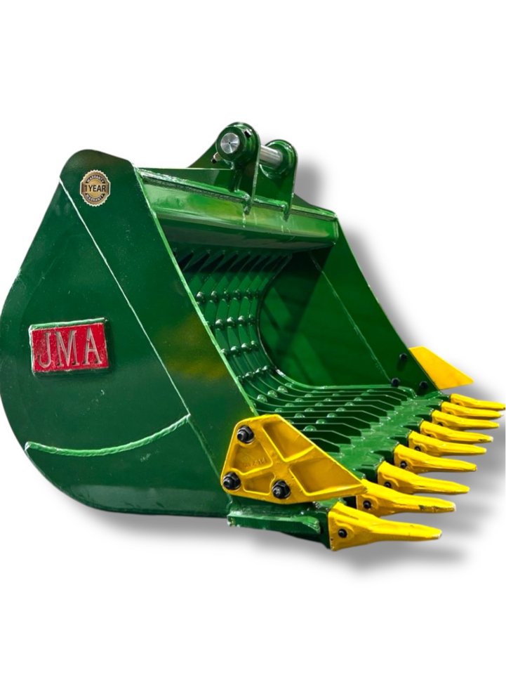 48″ Skeleton Bucket with Teeth for 7 – 10 Tons Excavators. 50mm Pins