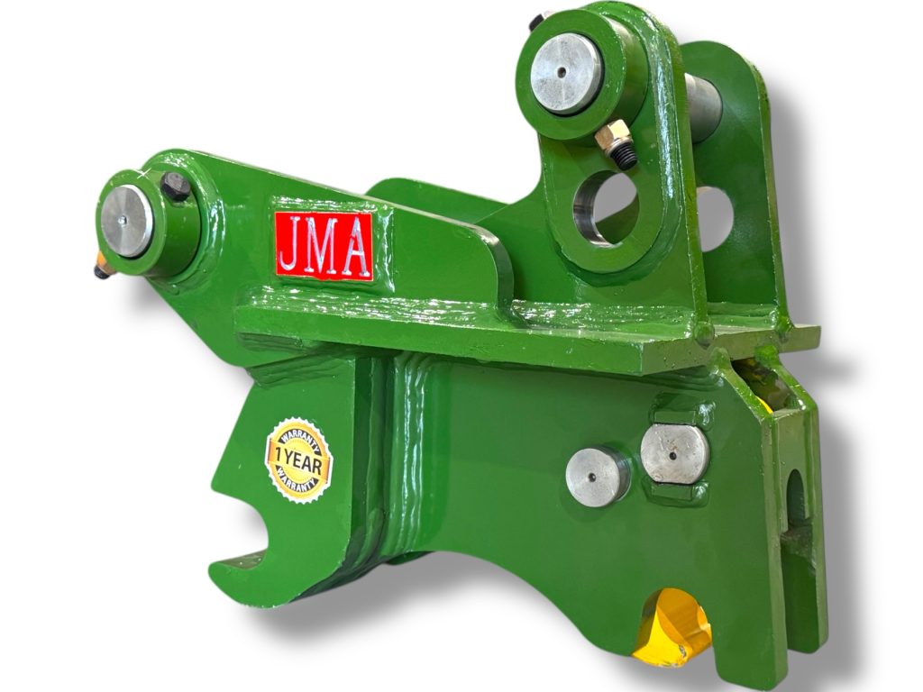 Spring Manual Quick Coupler for Backhoe Loaders. 55mm Pins