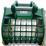 36″ Severe Duty Skeleton Bucket with Teeth for 18 – 25 Tons Excavators. 80mm Pins