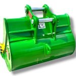 54″ Heavy Duty Digging Bucket for 16 – 18 Tons Excavators. 80mm Pins