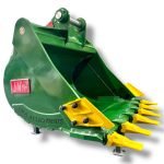 54″ Heavy Duty Digging Bucket for 16 – 25 Tons Excavators. 80mm Pins