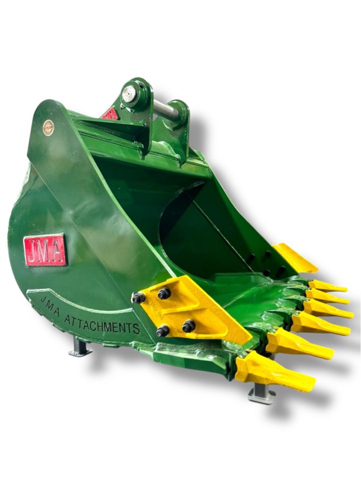 54″ Heavy Duty Digging Bucket for 16 – 25 Tons Excavators. 80mm Pins