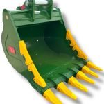 54″ Heavy Duty Digging Bucket for 33 – 55 Tons Excavators. 100mm | 90mm Pins