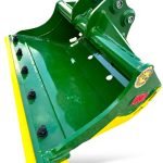 24″ Ditching Bucket for 0.5 – 1.5 Tons Mini Excavators. 25mm Pins