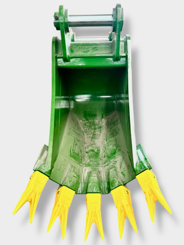 30″ V-Bottom Severe Digging Bucket for 33 – 55 Tons Excavators. 100mm | 90mm Pins