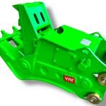 Hydraulic Concrete Pulverizer for 5 – 6.5 Tons Mini Excavator. 45mm Pins