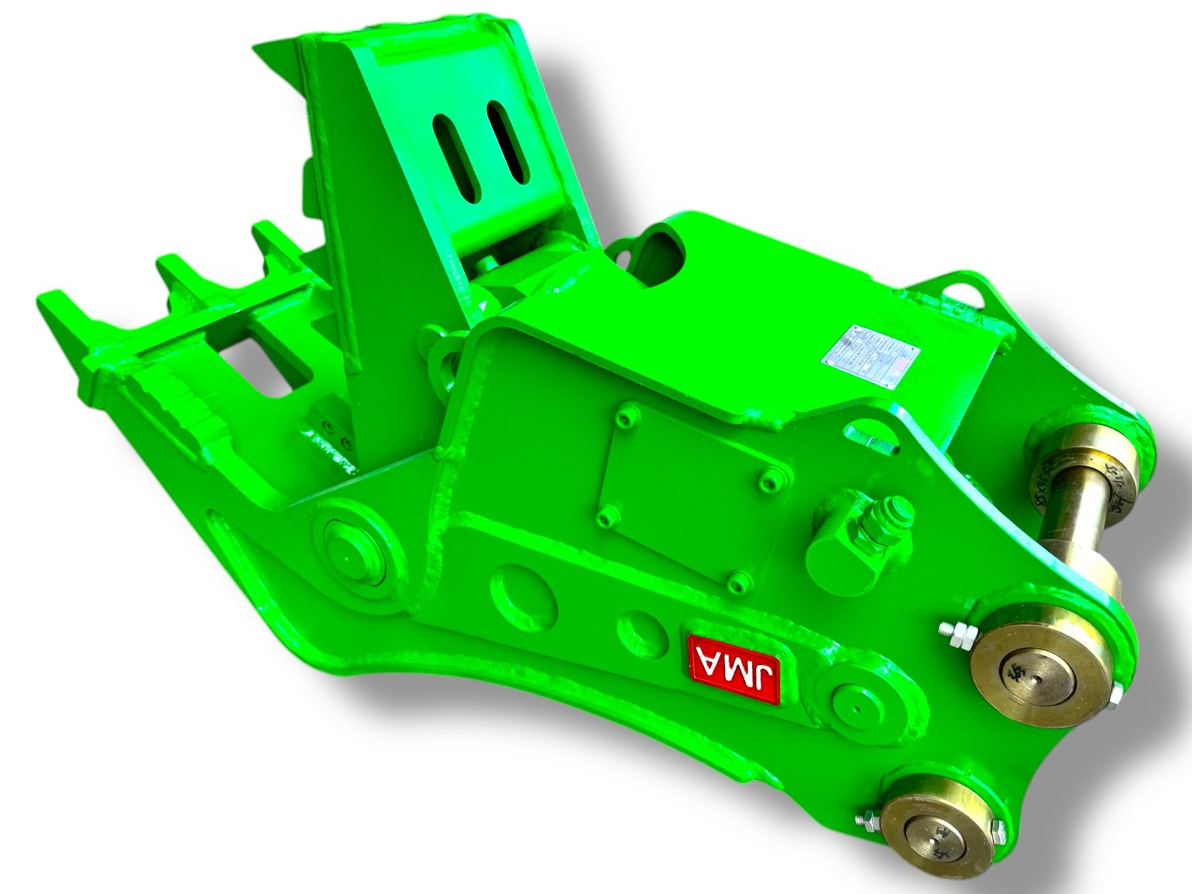 Hydraulic Concrete Pulverizer for 5 – 6.5 Tons Mini Excavator. 45mm Pins