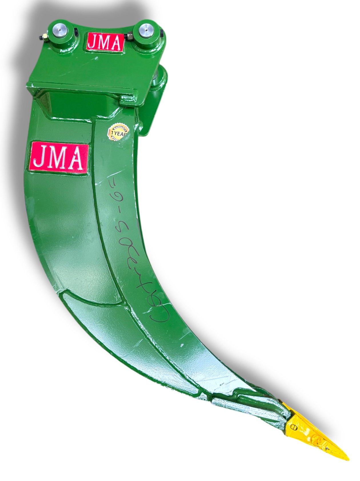 6″ Banana Bucket for 3 – 4.5 Tons Mini Excavators. 40mm Pins