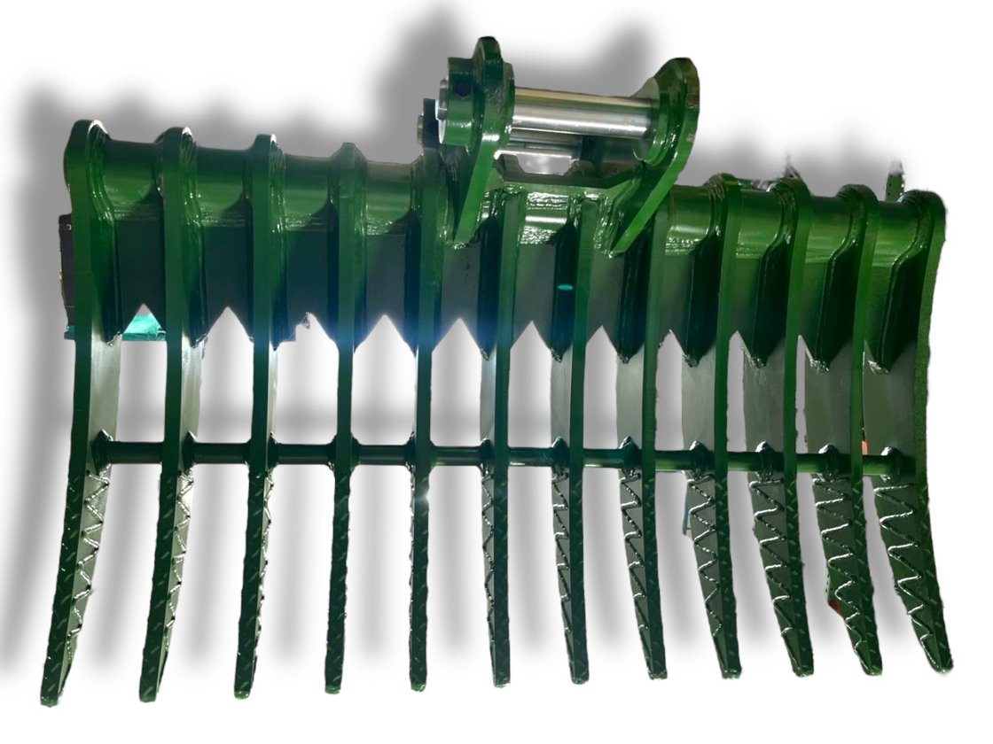 60″ Brush Rake for 15 – 18 tons Excavators. 65mm Pins