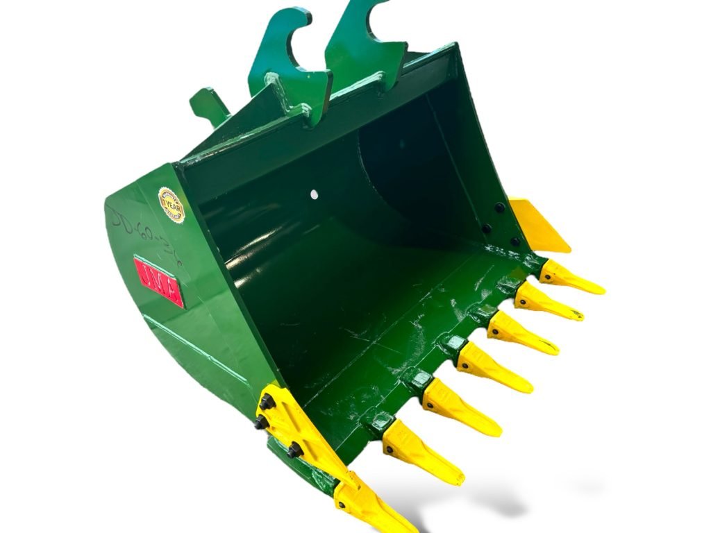 36″ Digging Bucket John Deere Wedge Lock Coupler Style for 4 – 8.5 Tons Mini Excavators