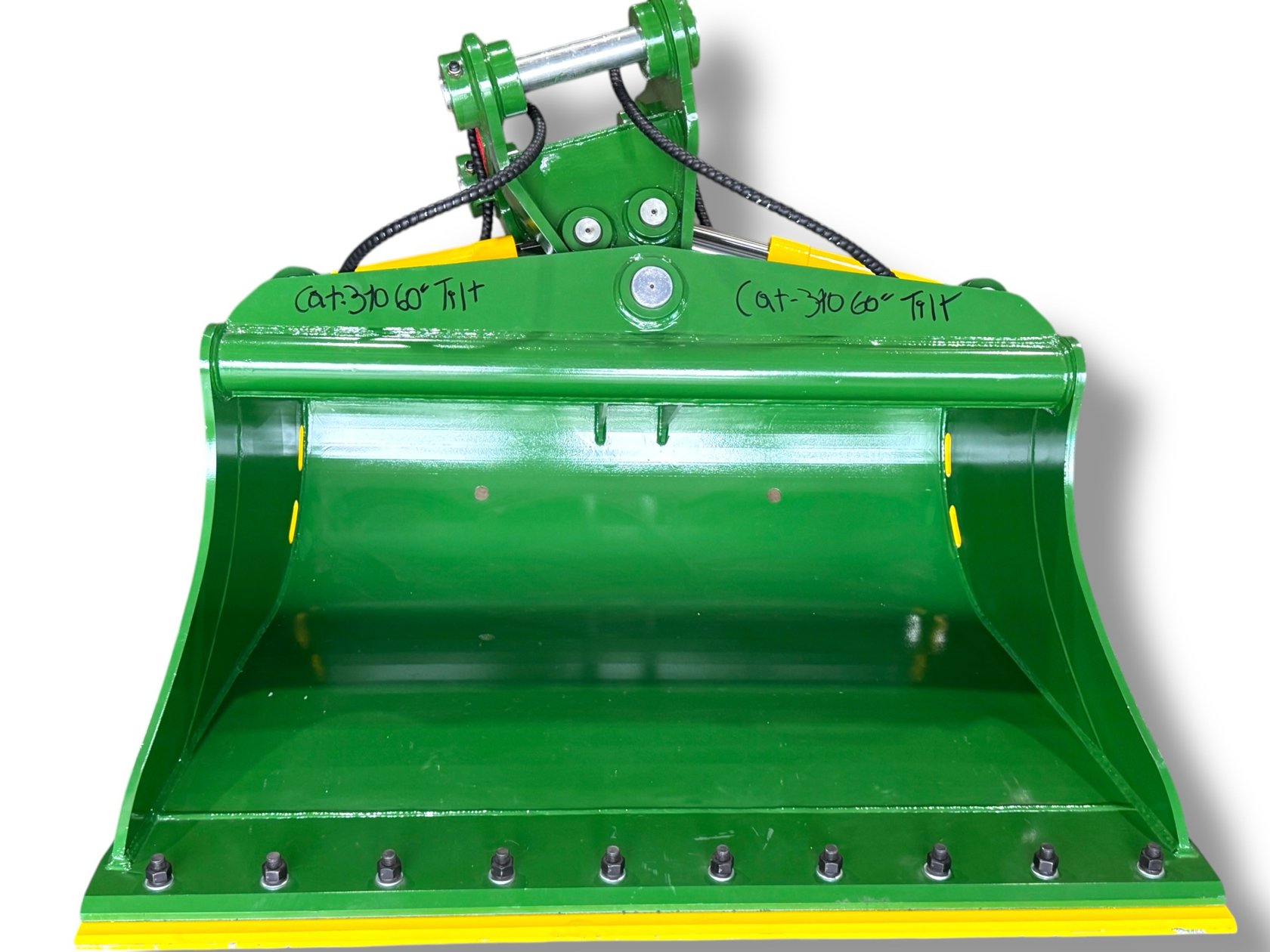 60″ Dual Tilt Bucket for 8 – 13 Tons Excavators. 60mm Pins