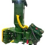 1,000 Joules Post Driver Hammer for 7 – 10 Tons Excavators with 50mm pins & Skid Steers