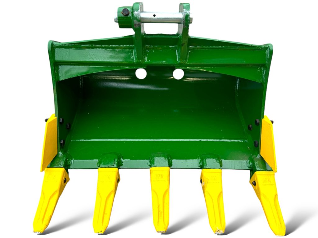 24″ Digging Bucket for 0.5 – 1.5 Tons Mini Excavators. 25mm Pins