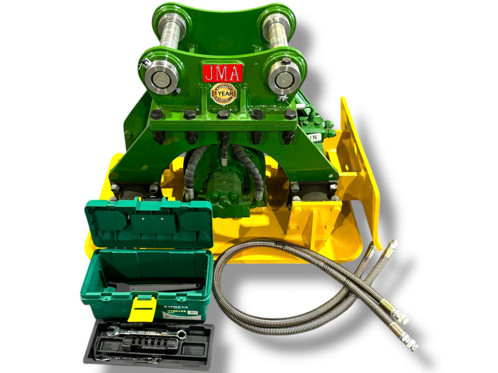Plate Compactor for 5 – 6.5 Tons Mini Excavator. 45mm Pins