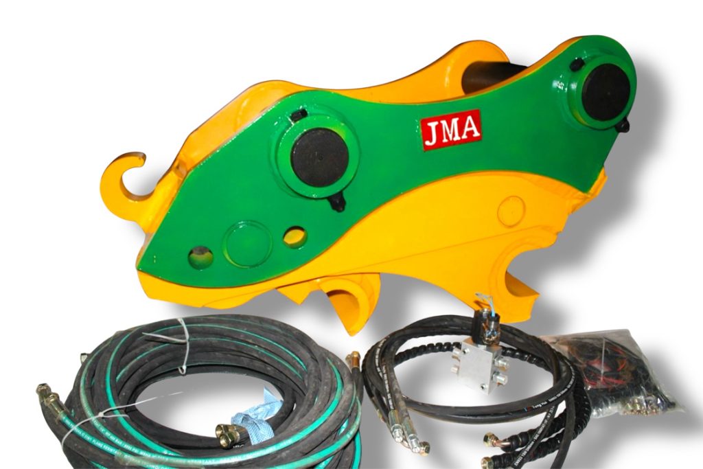Hydraulic Quick Coupler for 33 – 55 Tons Excavators. 110mm | 100mm Pins