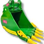 36″ Heavy Duty Digging Bucket for 23 – 36 Tons Excavators. 90mm Pins