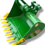 36″ Digging Bucket for Backhoe Loaders. 55mm | 50mm Pins