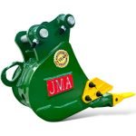 8″ Trenching Bucket for 0.5 – 1.5 Tons Mini Excavators. 25mm Pins