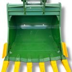 60″ Heavy Duty Digging Bucket for 29 – 48 Tons Excavators. 100mm Pins