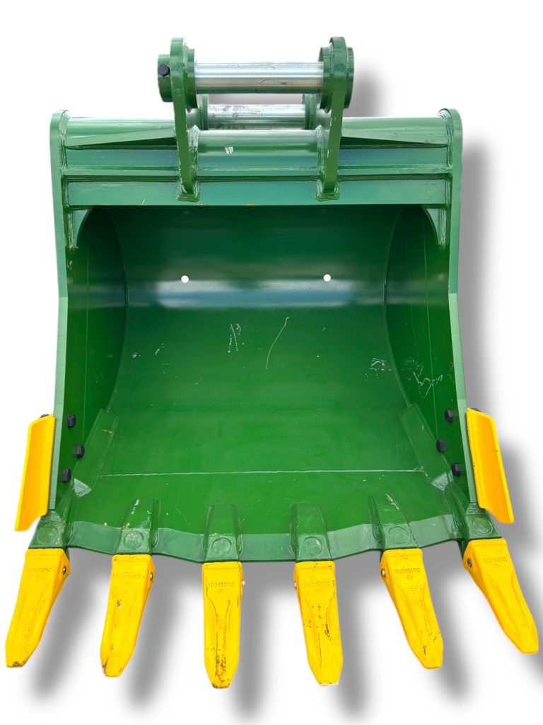 60″ Heavy Duty Digging Bucket for 29 – 48 Tons Excavators. 100mm Pins