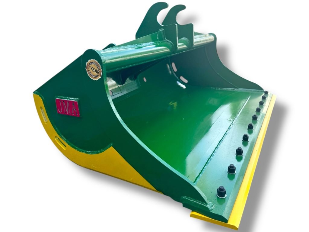 60″ Ditching Bucket John Deere Wedge Lock Coupler Style for 4 – 8.5 Tons Mini Excavators