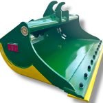 60″ Ditching Bucket John Deere Wedge Lock Coupler Style for 4 – 8.5 Tons Mini Excavators